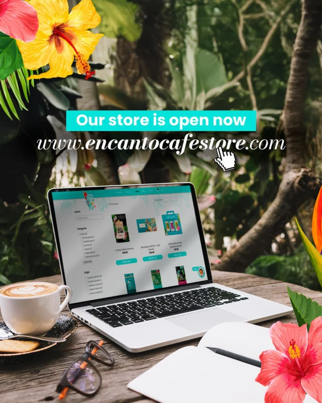 🌟 Our online store is now open! 🌟At Encanto Café, we’re excited to announce the official launch of our website: www.encantocafestore.com ☕✨ Now you can enjoy the authentic taste of specialty Colombian coffee, delivered right to your doorstep.💻 Place your order today and let yourself be enchanted with every sip. Thank you for being part of this big step — we’re thrilled to receive your orders! 🤎From Colombia’s soul, to your ritual.#EncantoCafe #ColombianCoffee #OnlineStore #SpecialtyCoffee