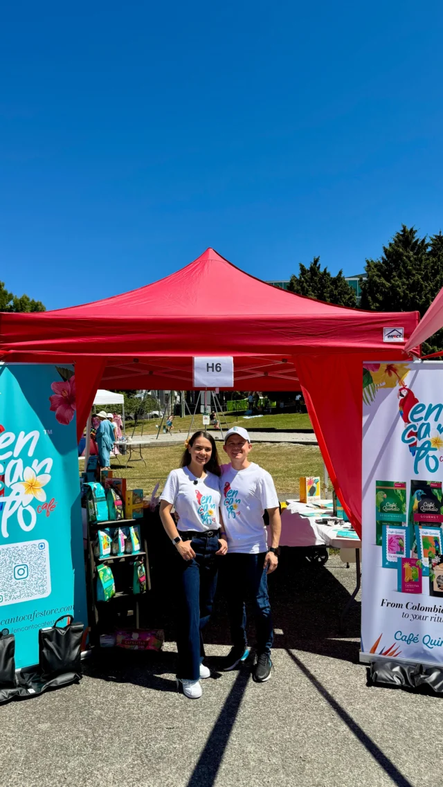 ✨ Our very first fair — and we’re living every moment with our hearts wide open! ✨We’re here at Carnaval del Sol, sharing every cup with love, stories, and a whole lot of Encanto.If you’re in Vancouver, come experience this ritual with us… it’s just getting started! ☕🇨🇴💛#CarnavalDelSol #EncantoCafé #FirstFair #CoffeeWithSoul #ColombianCoffee #FromTheSoul #VancouverEvents #ACupThatEmbraces