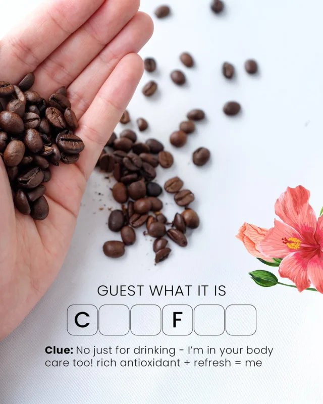 ✨ Guess what it is? ✨

 It’s not just for your morning cup… it’s also a star ingredient in your routine. ☕💆‍♀️

Rich in antioxidants, refreshing, and naturally energizing —
 Yes, it’s COFFEE, the secret behind that glow you love.

🌸 Your self-care ritual starts here.

 #CoffeeLovers #NaturalFlavor #NaturalGlow #EncantoCafe