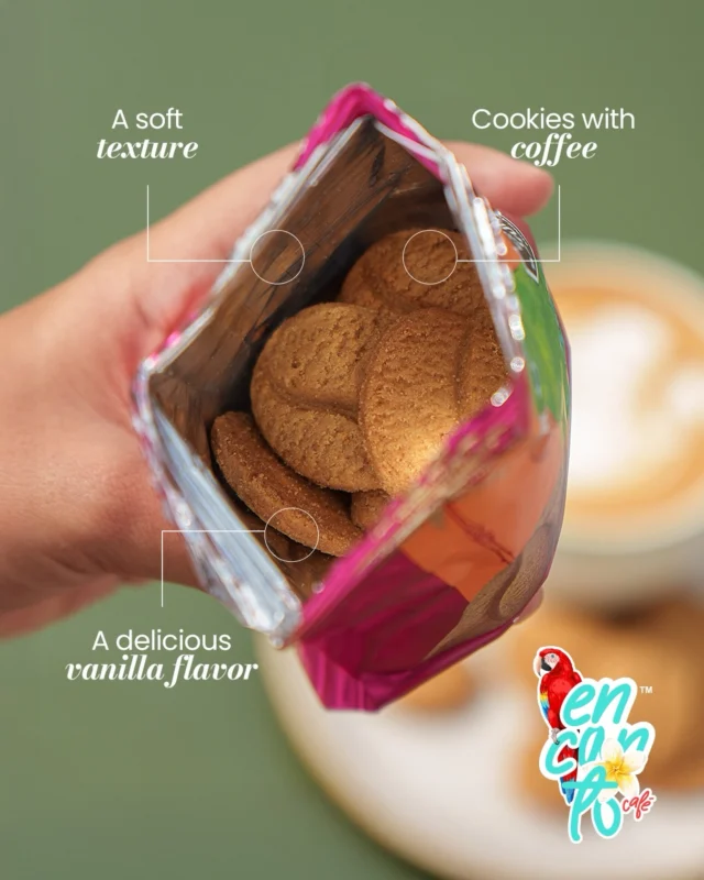 ✨ The Anatomy of a Cafecita Cookie, by Encanto Café ✨

Every bite has a story — and here’s what makes our Cafecitas so special:

🍪 A perfectly crisp texture that melts at just the right moment.
 ☕ A hint of coffee aroma that gives each bite its signature charm.
 🍫 Delicate sweetness balanced with warm, comforting notes.
 🤎 A handcrafted touch that makes every cookie feel like home.

At Encanto Café, our Cafecitas aren’t just cookies…
 they’re little moments of joy in every bite.

#EncantoCafe #Cafecitas #SweetMoments #CoffeeCookies