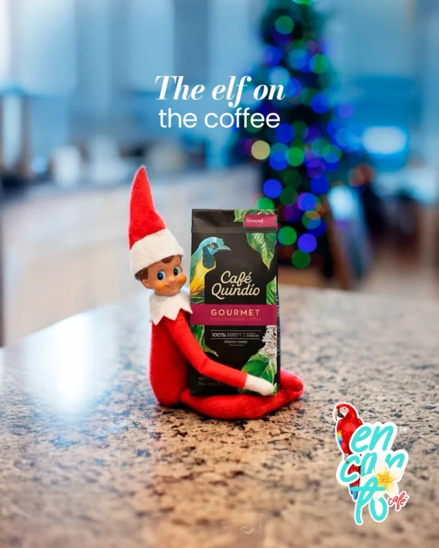 🎄✨ Plot twist this holiday season:
 The Elf on the Shelf is back… and this year he’s more energized than ever 👀☕

 What’s the secret? He’s sipping on the best Colombian coffee: Café Quindío 🇨🇴💙

 Because even elves need great coffee to keep an eye on the mischief and spread Christmas magic 😌✨

Thanks to Encanto Café, this holiday season smells like freshly brewed coffee and cozy moments worth savoring, one sip at a time 🎅☕

#TheElfOnTheShelf #ElfPowered #CafeQuindio #EncantoCafe