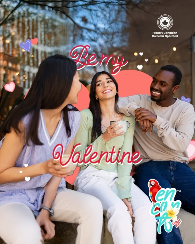 Sharing a cup of coffee is also a way of saying I love you. ☕❤️

 It’s gifting a pause, an unhurried conversation, and a moment that lingers in the heart.

This Valentine’s Day, celebrate love in its simplest and most genuine form: one cup of coffee, great company, and a story shared. ✨

At Encanto Café, we believe love tastes better when it’s shared. 🤍

#ValentinesDay #LoveInEveryCup #EncantoCafe