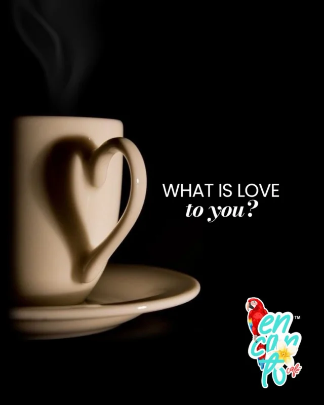 What is love to you? ☕❤️

 Maybe it’s that first cup shared in the morning, a conversation with no rush, or the simple ritual of making coffee for someone special. ✨
For us, love lives in those small moments best enjoyed with a cup of coffee in hand.

Tell us… what is love to you, through a cup of coffee? 🤍☕

#WhatIsLove #LoveInEveryCup #EncantoCafe