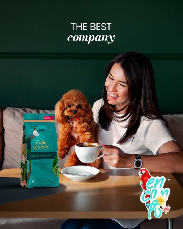Some moments don’t need words—just a good cup of coffee and the best company. 🐾☕

There’s nothing like starting your day (or taking a break) with the intense aroma of our Espresso Blend and those little eyes that follow us everywhere. Because at Encanto Café, we know that coffee tastes better when shared with the ones we love most.

✨ Who is your “best company” for a coffee today? Tag them below! 👇

#EncantoCafé #CaféQuindío #EncantoMoments